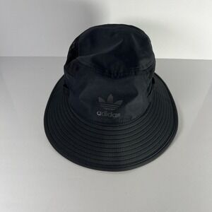 Adidas Mens Victor Bucket Hat Black AEROREADY Sun Rain Outdoor Cap L/XL